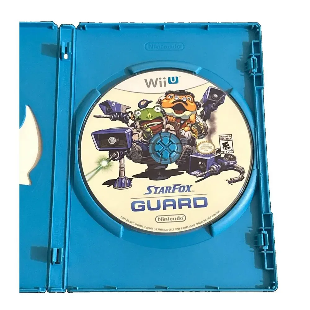 Star Fox Guard Nintendo Wii U No Manual Tested & Working